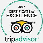 2017 Tripadvisor Certificate of Excellence